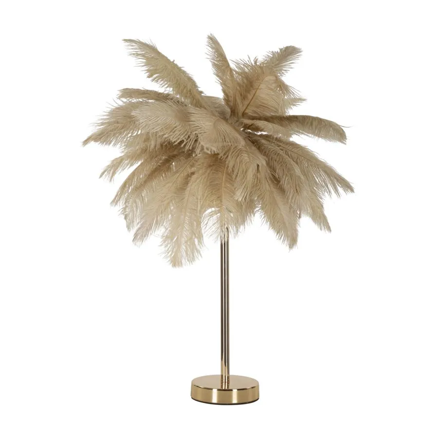 LAMPKA STOŁOWA PALM CAMMELLO 55X60 cm